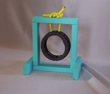 Turquoise Tire Jump