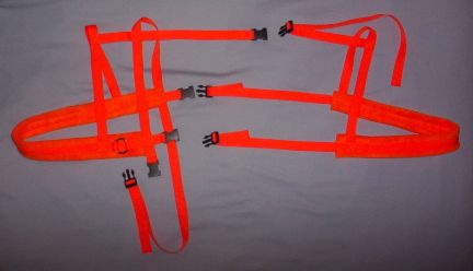Orange Harness w/ Orange Padding