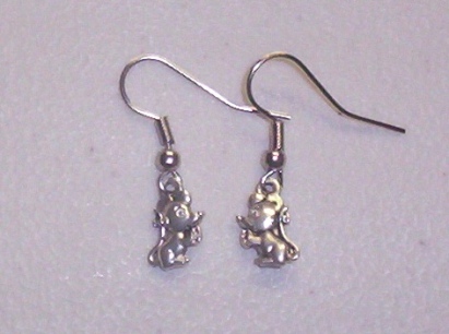Little Silver Rattie Earrings